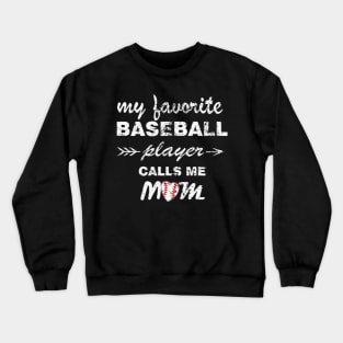 my fovorite baseball player Crewneck Sweatshirt